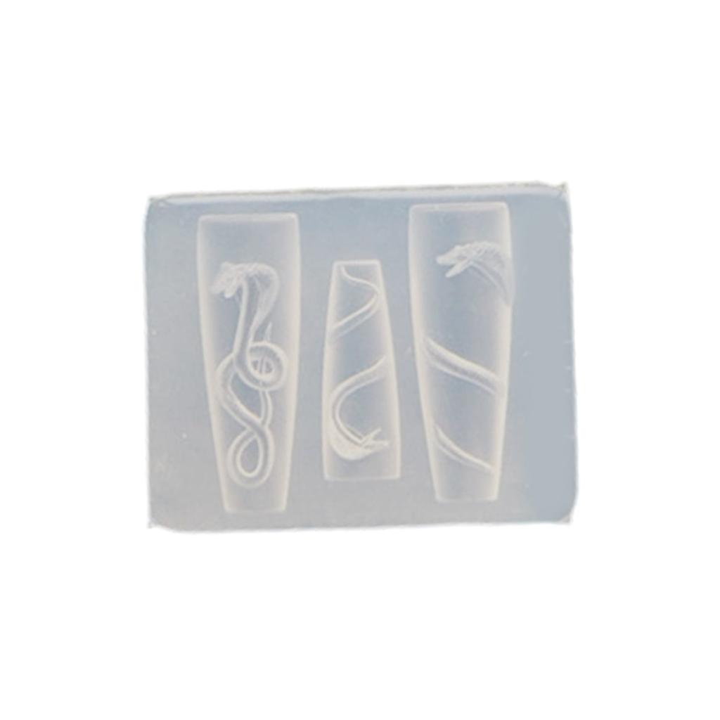 Creative Nail Art Silicone Mould for Easy Pattern and Designs Creation Soft Materials Fit Various Nail Shapes and Length