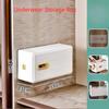Organizer for Underwear Plastic Organizing Boxes Drawer Panties Bra Socks Organizers Storage Wardrobe Cabinet Dressing Room Home