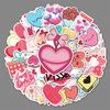 50 Cartoon DIY Personality Valentine's Day Ins Style Decoration Goo Card Scooter Car Trunk Stickers