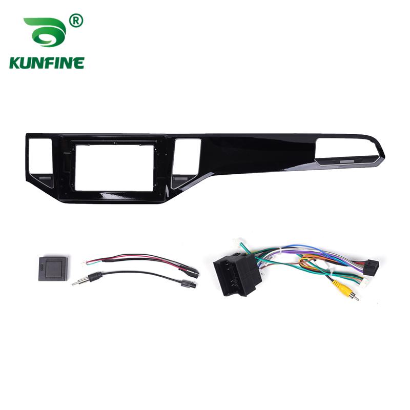 Car GPS Navigation Stereo For VW GOLF SPORTSVAN 2016-2019 Radio Fascias Panel Frame Fit 2Din 10 inch In Dash headunit screen