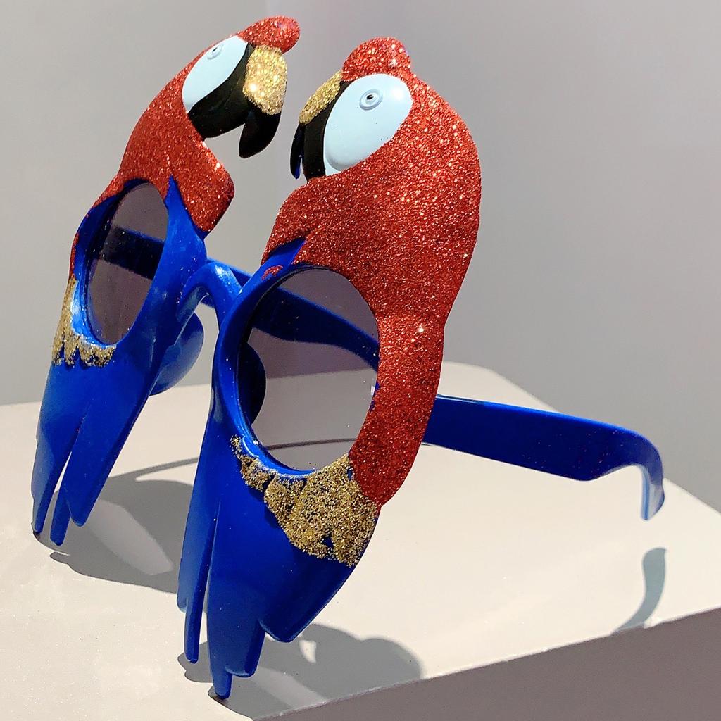 Смешные реквизиты очки гавайская тропическая вечеринка ананас птица гитара солнцезащитные очки свадьба день рождения новинка костюм по очки