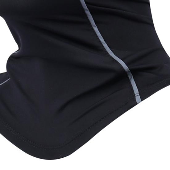 Дышащий велосипедный шарф для лица, светоотражающая полоска, полиэстер, защита от солнца, универсальный велосипедный шарф для улицы