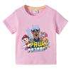 Paw Patrol Kids Clothing Tees Summer Printed Cartoon Fashion Short Sleeve Boys T-shirt Popular Design Children's Tshirt Crewneck