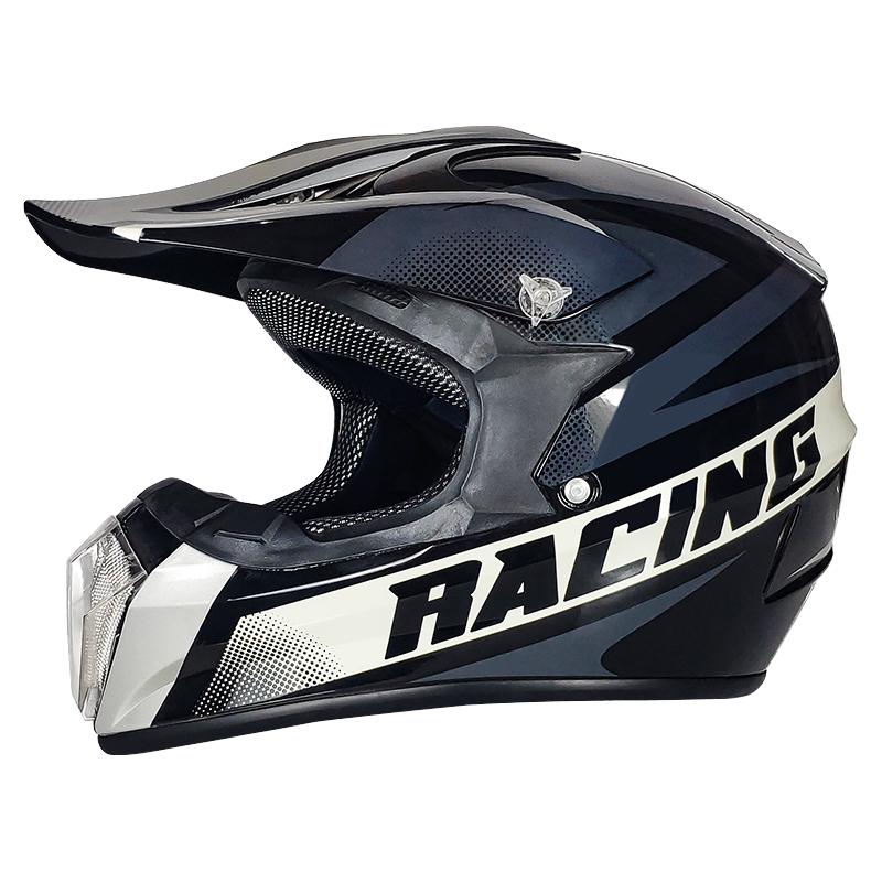 LOVSI Full Face ABS Motorcycle Helmet DOT Approved for Adults Mountain Bike Off-Road Unisex Motocross Racing All Seasons M/L/XL