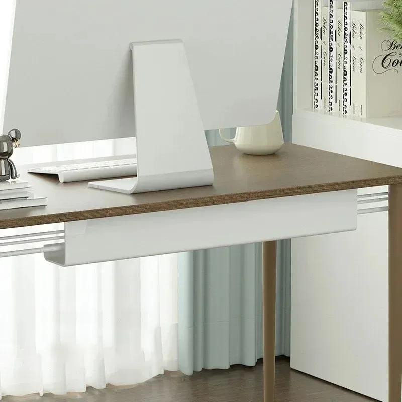 Кабельный органайзер под столом Кабельный лоток под столом Органайзер для проводов Расширенный защитный лоток без следов для различных столов