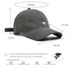 Outdoor Fashionable Unisex Retro Polar Bear Embroidered Baseball Cap New style Versatile Big Head Circumference Duckbill cap