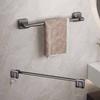 No Drilling Towel Rack Self-adhesive Towel Hanger Convenient Towel Holder  Bathroom Organizer