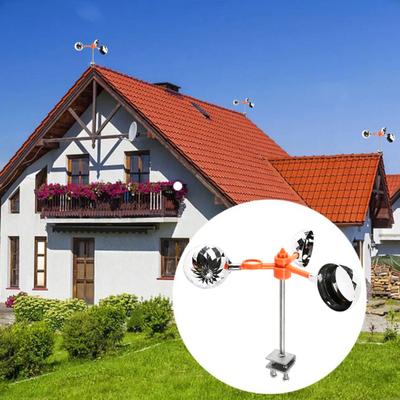 Светоотражающий отпугиватель птиц Отпугиватель голубей Отпугиватель птиц с металлическим столбом Простая установка На открытом воздухе Безвредный контроль над птицами Роторный отпугиватель птиц