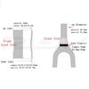 Risk Bicycle Headset Integrated 1 1/8 Steering Column 34 41 41.8 44 49.7 50.6 55 56Mm Mountain Bicycle Press Bearings Box Fork