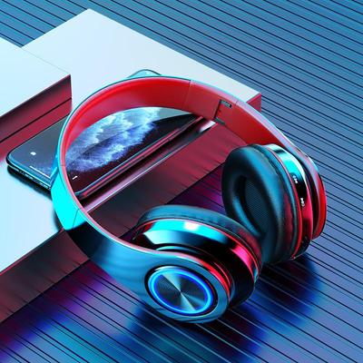 Светящаяся Bluetooth-гарнитура B39: Высококачественные беспроводные наушники с креплением на голову и сверхдолгим сроком службы батареи