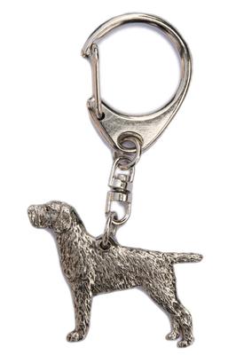 Коллекция брелоков для собак породы немецкий жесткошерстный пойнтер, сделанная в Англии