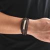 Hand-Woven Leather Bracelet Men Fashion Multi-layer Design Bracelet For Men Jewelry Gift