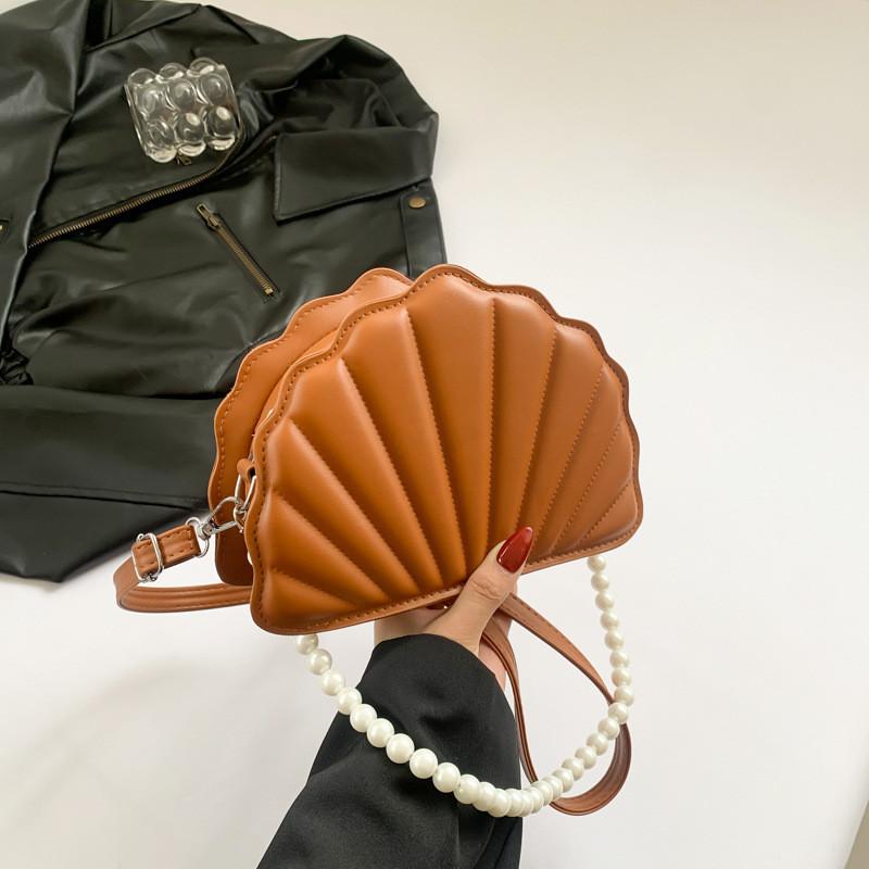 2024 New Spring Fashion Korean Style Chic Shell Bag Women's Casual Shoulder Bag