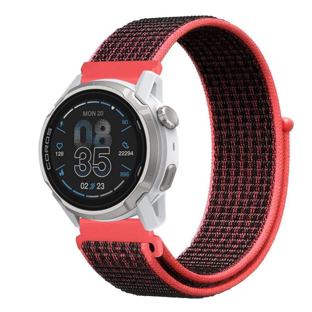 20mm 22mm Nylon Loop Strap for COROS APEX 4 42mm/PACE Pro/CMF Watch 3 Pro Smartwatch Breathable Band for Suunto Vertical/Race 2