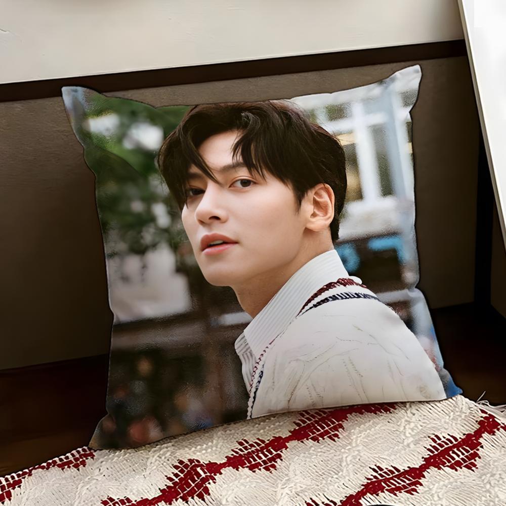 Ji CChang WWook Чехол для кушона Двусторонний Мягкий Прочный Чехол для подушки Дом Автомобиль Многоцелевое Использование для Ежедневного Комфорта