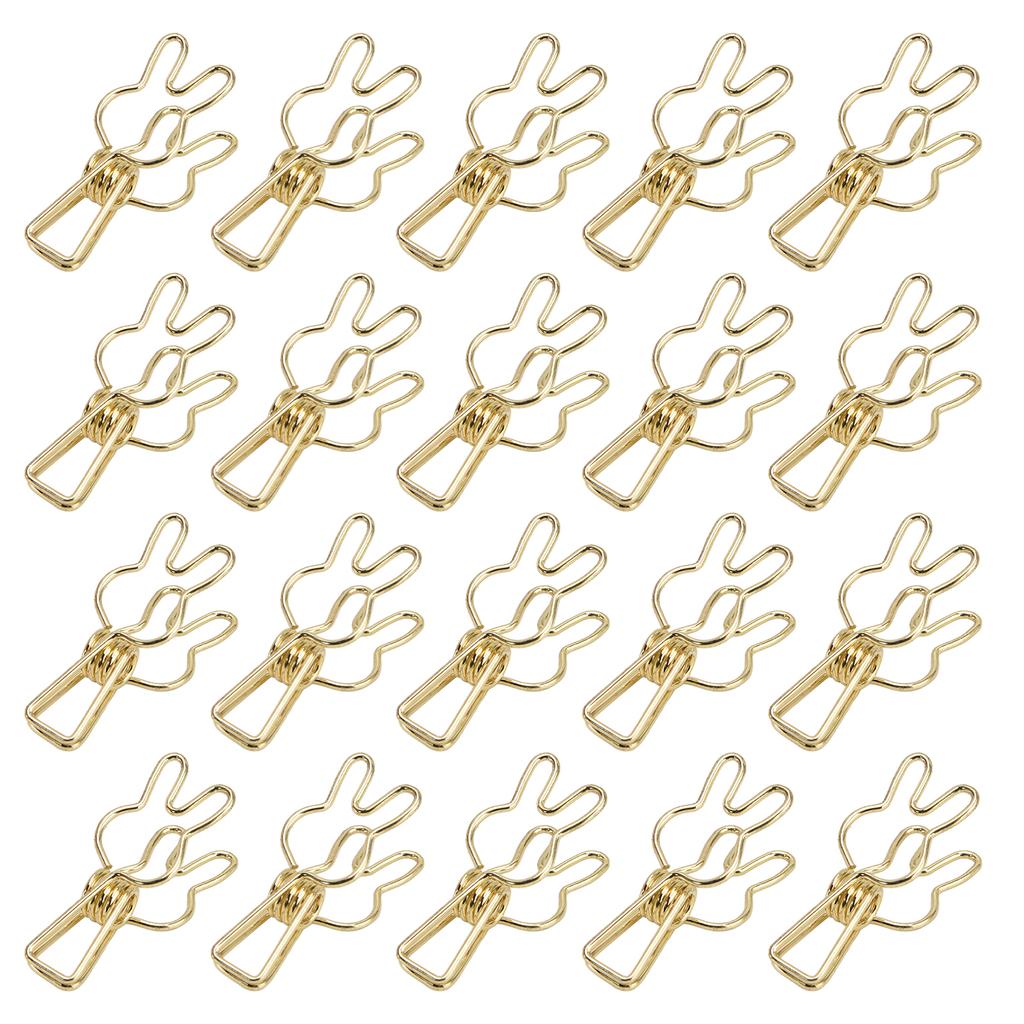 20 шт. зажимов многоцелевых многофункциональных гальванических полых металлических крепких пружинных зажимов