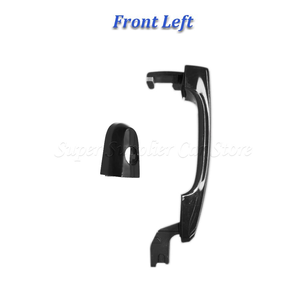 1PC New Auto Exterior Front/ Rear Left/ Right Door Handle Replacement 82662-1F000 82651-1F000 Fits For KIA Sportage 2005-2010