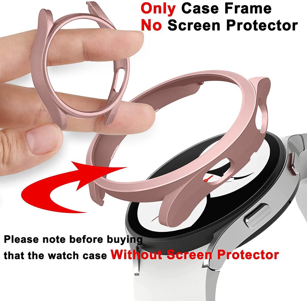 Чехол для Samsung Galaxy watch 4 Case 40мм 44мм аксессуары PC всесторонний Бампер Защита Galaxy watch 4 classic 46мм 42мм Case