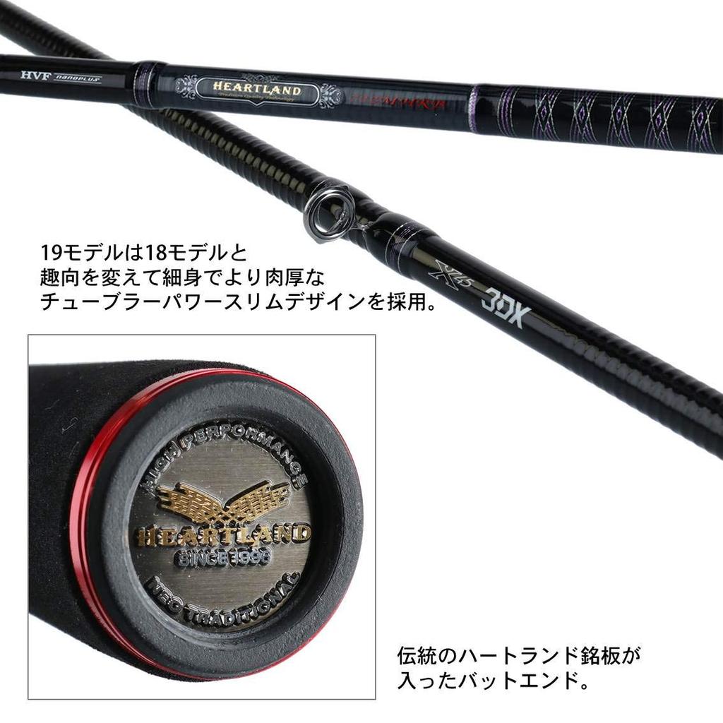 Daiwa Удилище для ловли окуня Heartland Fishing Rod 722MHRB-19