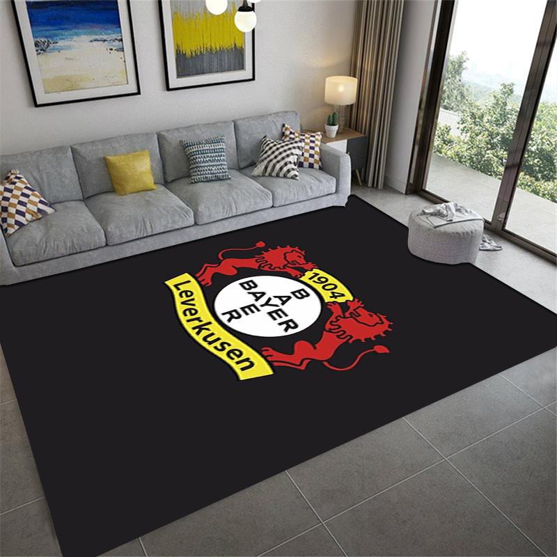 2025 Новый ковер Bayer 04 Leverkusen для гостиной, спальни, дома, украшение дивана, детский нескользящий коврик13