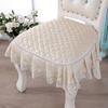 High-End Dining Chair Cushion Cushion All Year Round Fabric Chair Cushion Home Dining Chair Seat Cover Extra Large Chair Cover Stool Cover