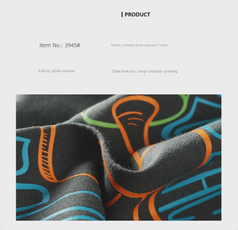 Детские летние хлопковые футболки в корейском стиле с короткими рукавами для мальчиков среднего и крупного возраста.