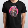 Графическая футболка унисекс Gorillaz 100% хлопок Мужские футболки Топ S M L XL XXL 3 4 XL Черный