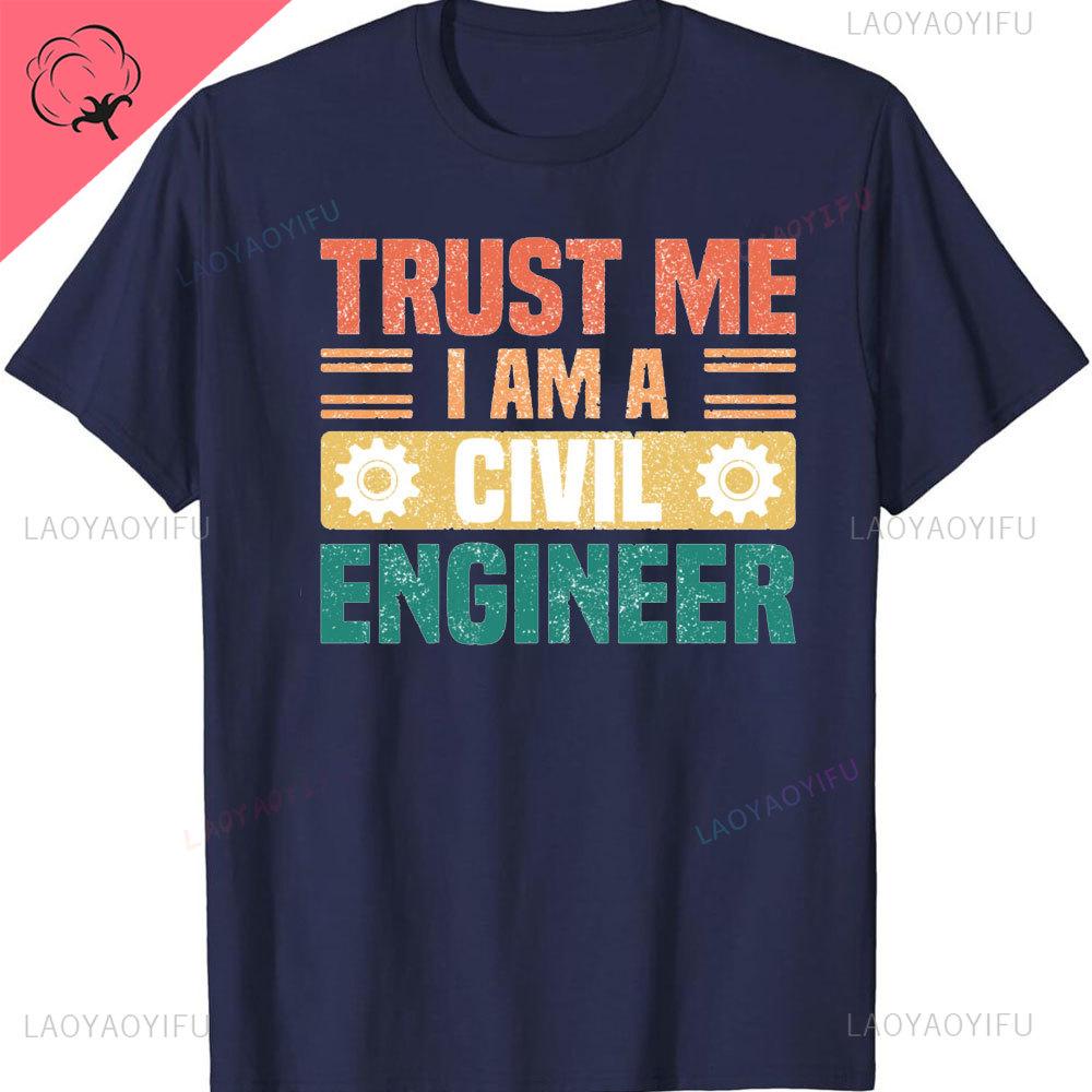 Funny Father Day T-shirt Men Trust Me I Am An Engineer Tshirt Geek Male Tops Letter Math Equation Print Tees Custom Students Tee