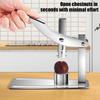 Chestnut Cutter Tool Stainless Cracker Portable Nutcracker for Walnuts Pecans Chestnuts Seniors Elderly Weak Hands Kitchen