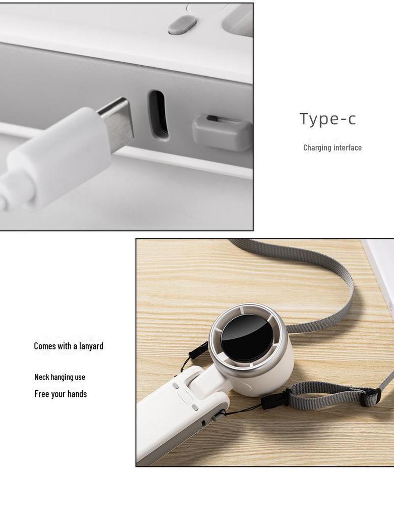 2024 Мини Высокоскоростной Портативный USB Вентилятор: Ручные, настольные, складные и носимые