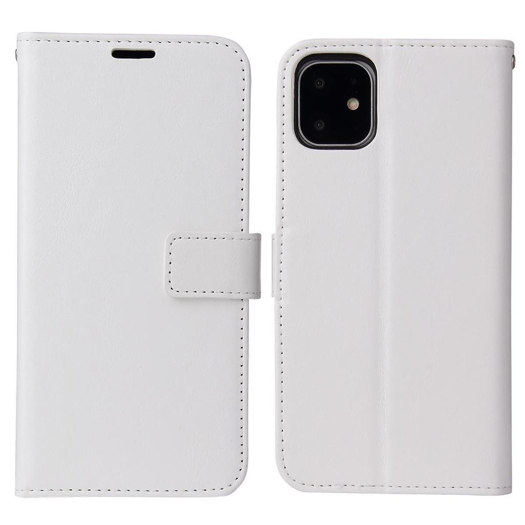 Чехол для Huawei Enjoy 70X и iPhone 7 Pro Max - Кожаная книжка с узором Crazy Horse
