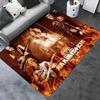 Electronic Metal Band Carpet Rug for Living Room Bedroom Home Sofa Decoration,Kids play Non-slip Floor Mat