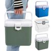 4.5L Picnic Ice Bucket with Handle Barbecue Insulation Box Heat Preservation Food Storage Cooler Box for Camping Tailgating