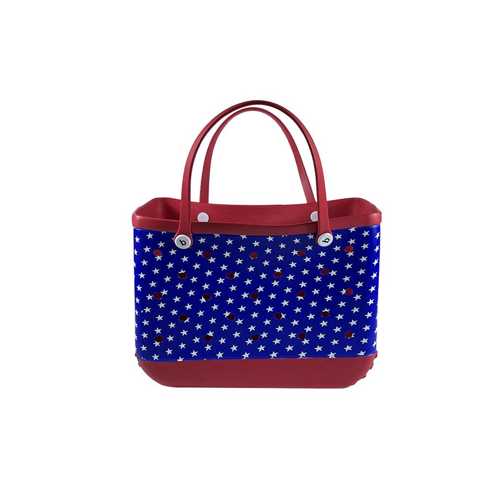 European & American EVA Beach Tote: Versatile Handbag, Pet Carrier & Storage Basket
