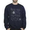 Star Wars Mens The Mandalorian May The Force Mando Sweatshirt