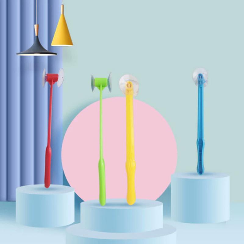 4Pcs Quickly Slam The Picture Cards Puzzle Family Party Game Toys Sucker Hammer