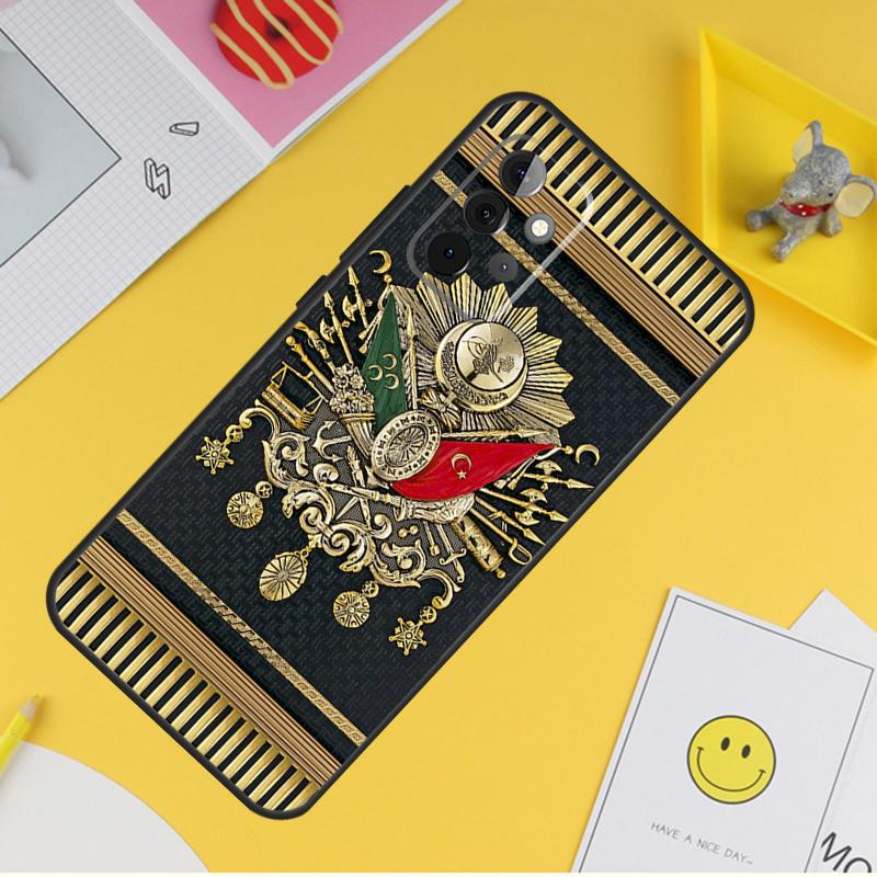 Герб Османской империи для Samsung Galaxy A14 A34 A54 A12 A32 A52 A51 A71 A53 A33 A13 A15 A25 A35 A55 чехол для телефона