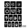 Drawing Temporary Girl Hand Art Paste New Body Stencil Template Hollow Henna Tattoo 40 Style