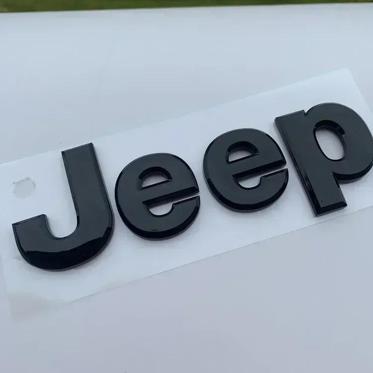 Car Front Hood Emblem Side Trunk Sticker Badge for Jeep Renegade Grand Cherokee Wrangler JK Compass Commander Patriot Liberty