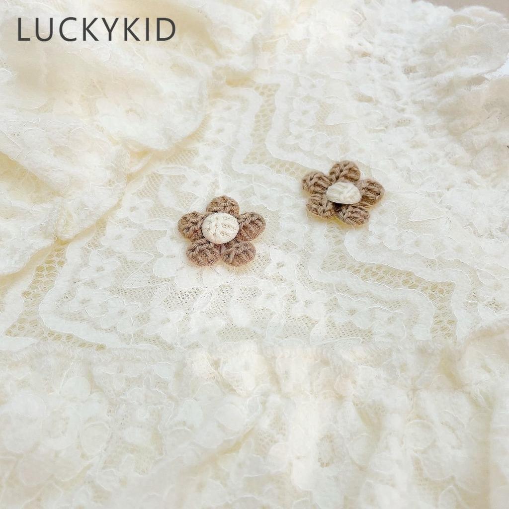 Утепленная рубашка для девочек-подростков, осенне-зимняя новая детская одежда, белый кружевной топ, теплый пуловер принцессы в Корейском стиле