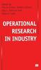 The Operational Research In Industry Book