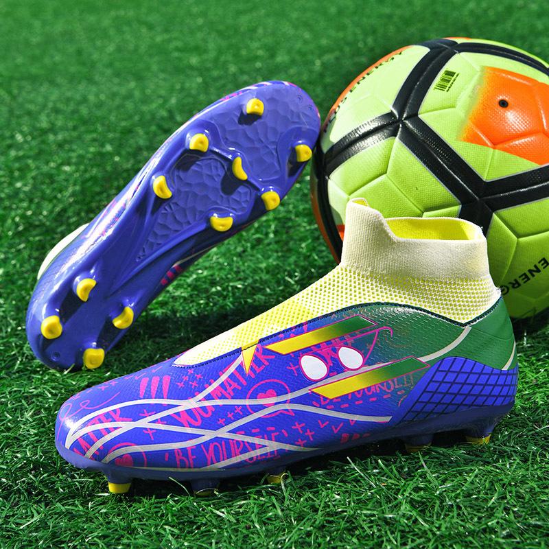 FootballShoes, повседневная детская обувь, размер 30–47, дышащая обувь, спортивные кроссовки для мальчиков и девочек