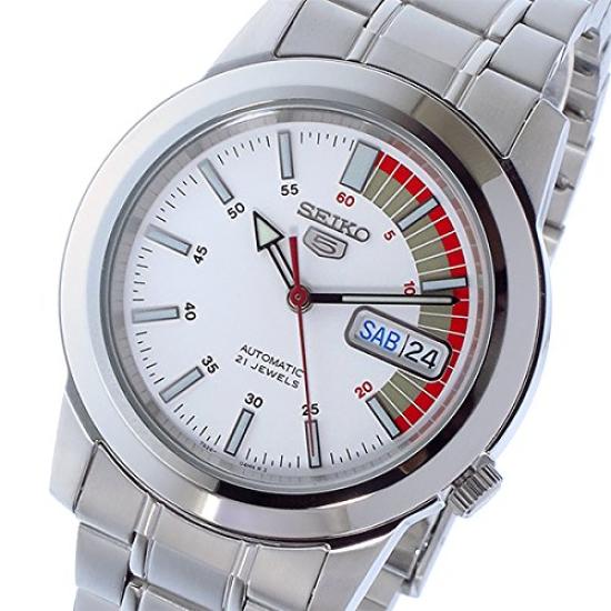 Seiko SEIKO 5 SEIKO5 Automatic Watch SNKK25K1 White Men's