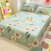 1pcs  Cotton Bed Sheet Flower Series Printed Double Top King Sheets for Girls Boys Kids Single Queen King Size Bed Linen
