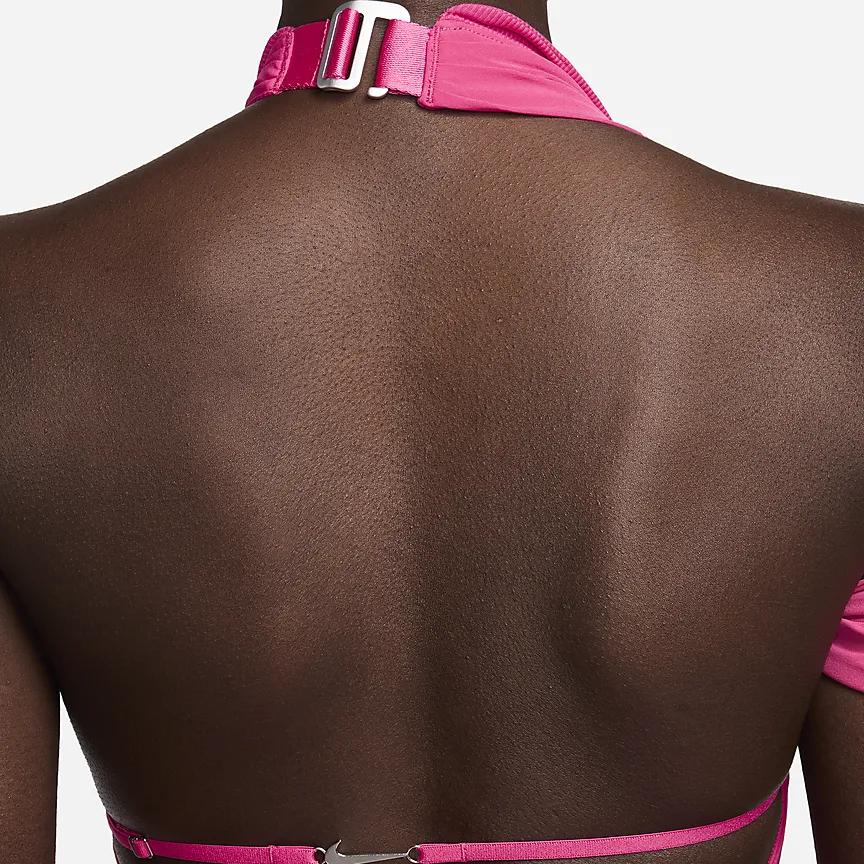 Nike X Jacquemus SS24 Solid Color Casual Stretch Layered Cami Dress Women Dress Watermelon-Red FJ3141-653