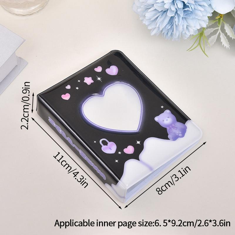 Kpop Photocards Holder Poca Packaging Mini Photo Album Card Collect Book Photo Card Packaging Supplies Card Holder