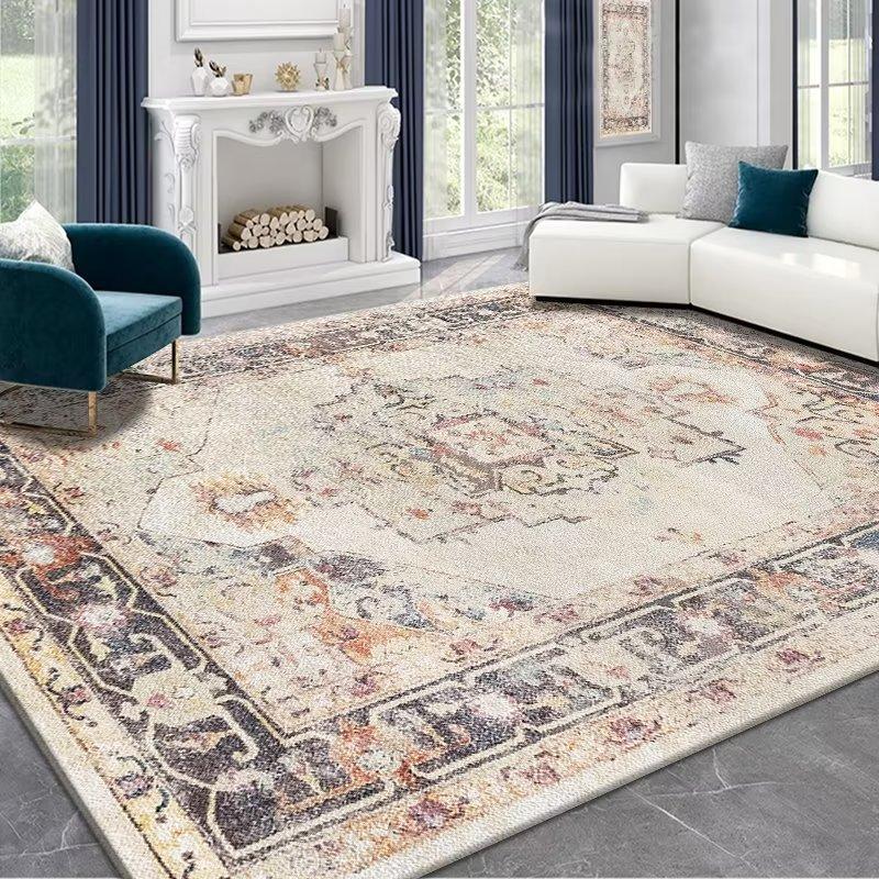 Зимний ковер для гостиной, персидский ковер в стиле ретро, ​​домашний журнальный столик, диван, полный ковер, большой коврик для ковра