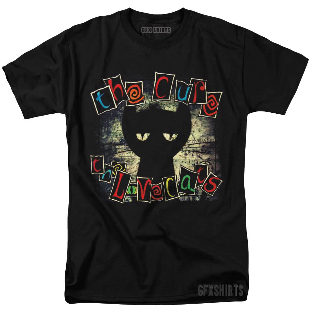 Футболка группы The Cure Концертный тур Мерч винтаж Графический дизайн Футболка Унисекс