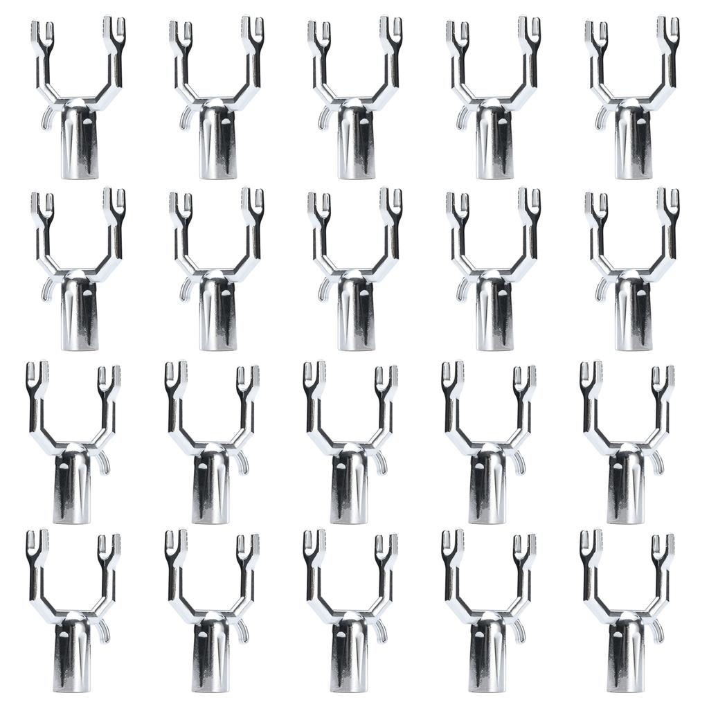 Pack of 20 Metal Y Shaped Plant Branch Support Brackets for Fruit Trees Delicate Plants Rustproof Garden Stake Holder