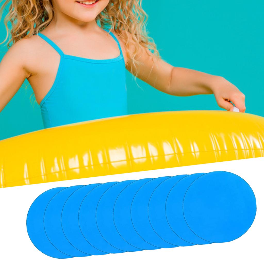 10 шт., водонепроницаемая нашивка для ремонта бассейна, надувная клейкая лента для ремонта лодок из ПВХ для плавательных бассейнов